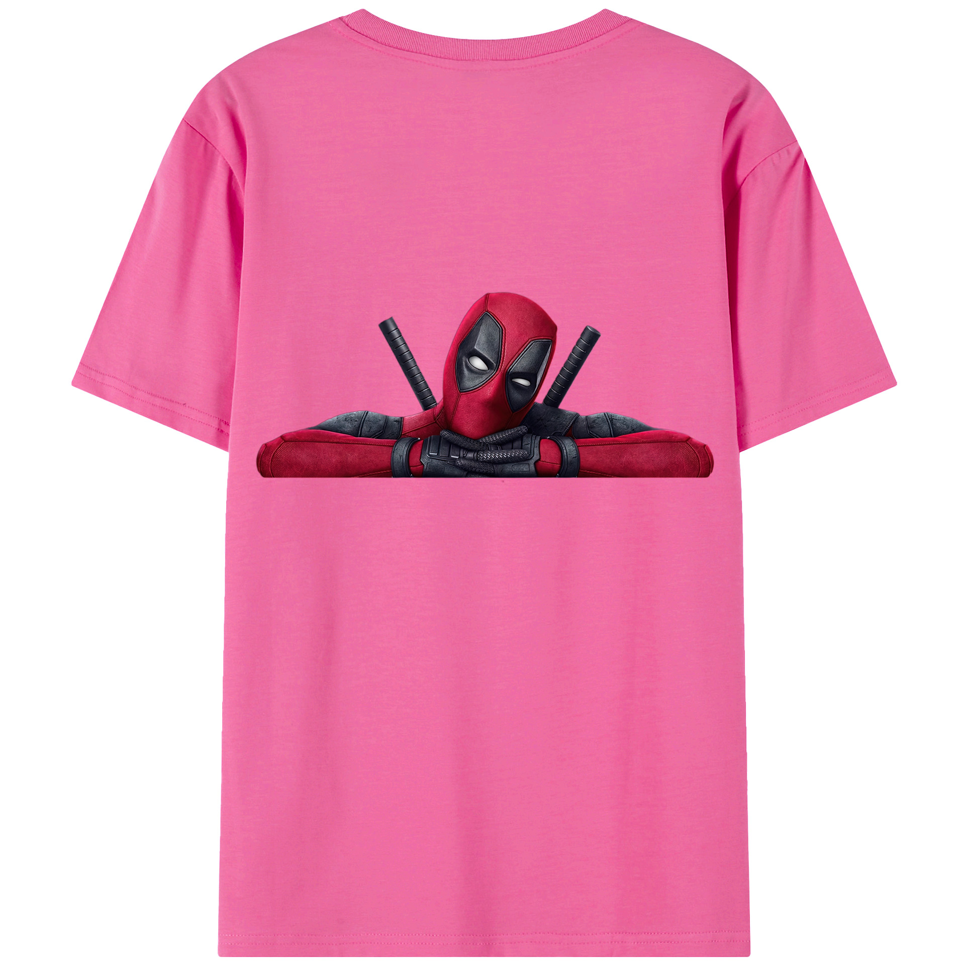 （画像用） Deadpool デッドプール レディース半袖Tシャツ(バックプリント)